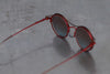 Rigards X TVA Joint RG2000TVA Stainless Steel + Pure Titanium Alloy 925 Silver Sunglasses Series RG-RG2000TVA(A)-HQTLP-F Red + Bronze Frame Transparent + Bronze Blue Lenses
